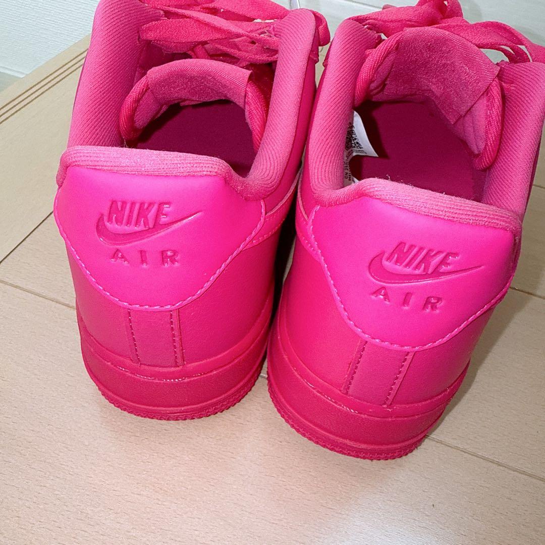NIKE ナイキ　エアフォース1 ピンク　スニーカー　25