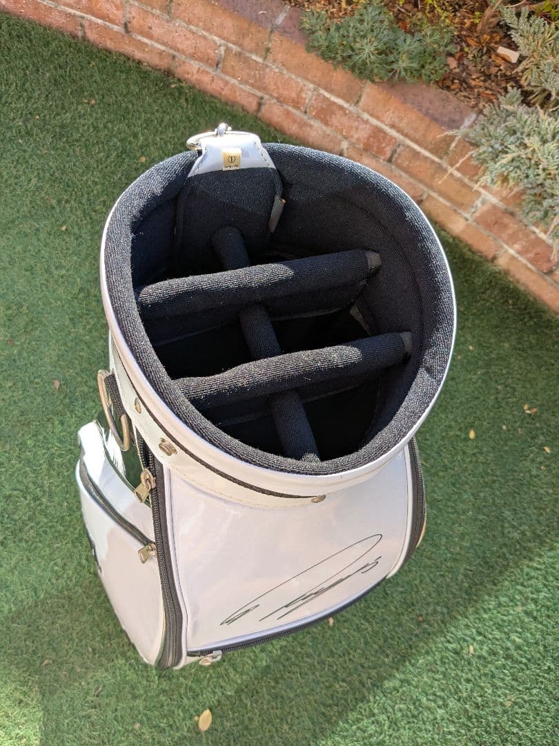 【激レア新品】選手5名サイン入り　東急セブンキャディバッグ