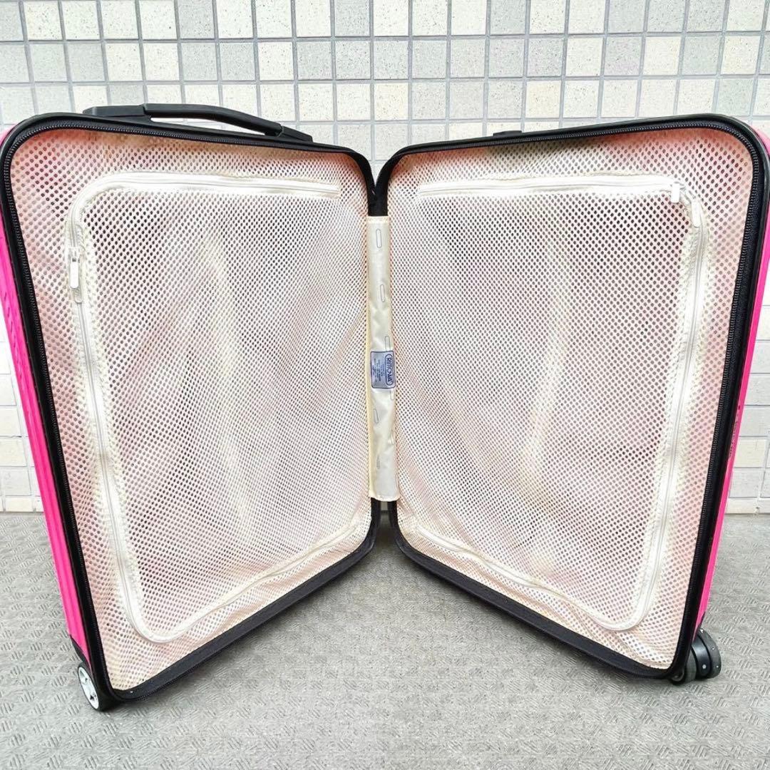 【パリ♡プランタン限定】RIMOWA ピンク キャリーケース 4輪 機内持ち込み