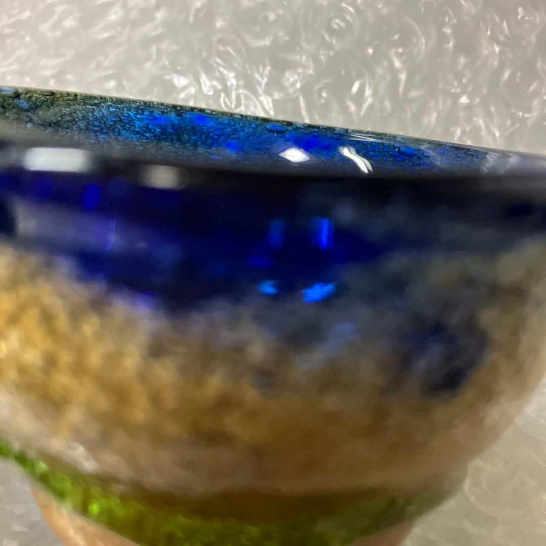 稲嶺盛吉　泡ぐい呑み2点