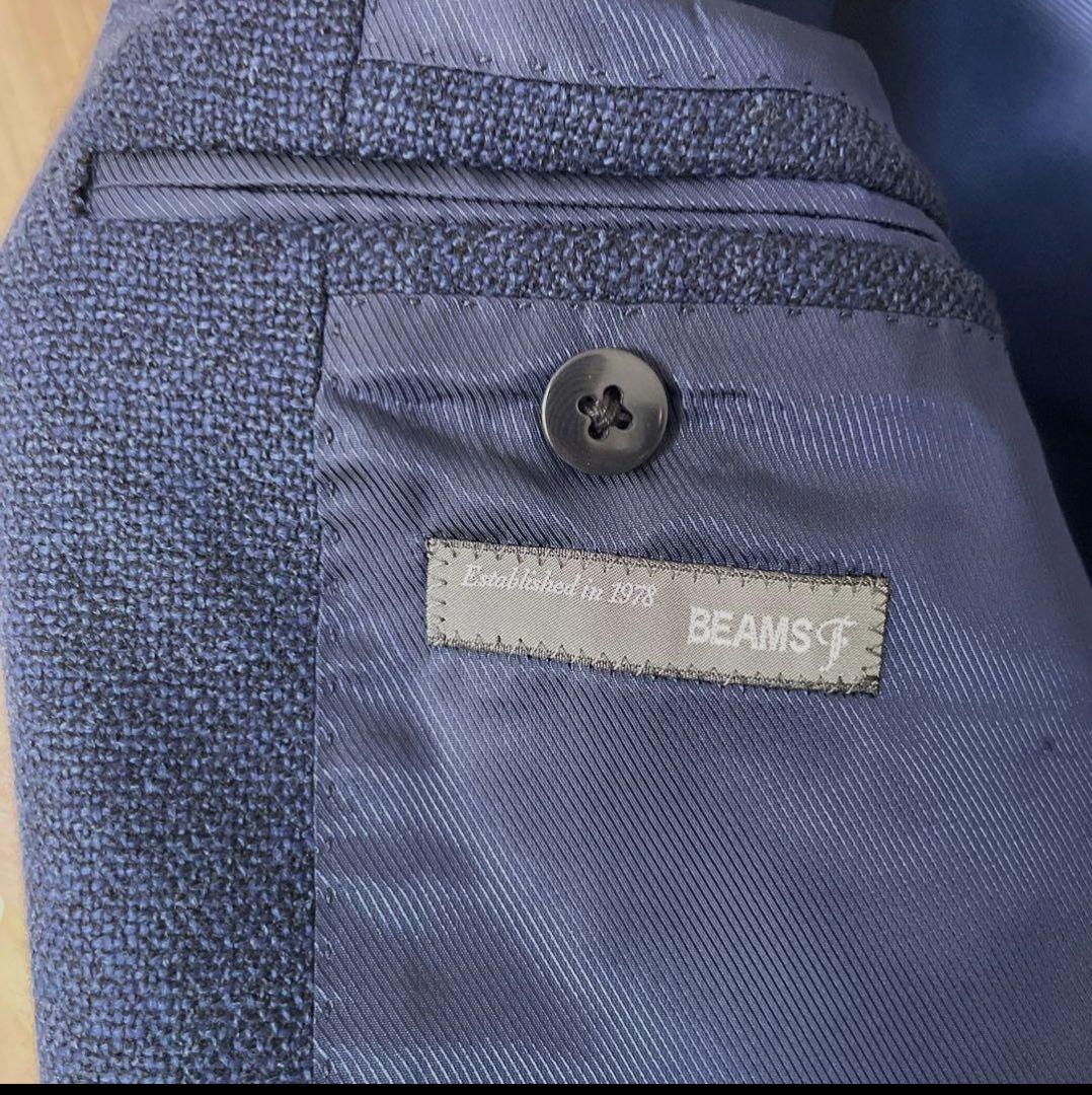 【極美品】ビームスFネイビー秋冬用 ウールジャケット