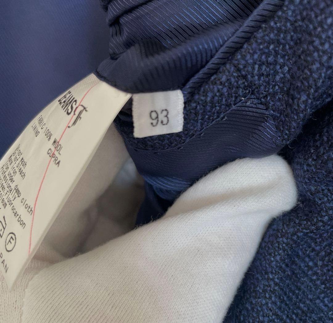 【極美品】ビームスFネイビー秋冬用 ウールジャケット