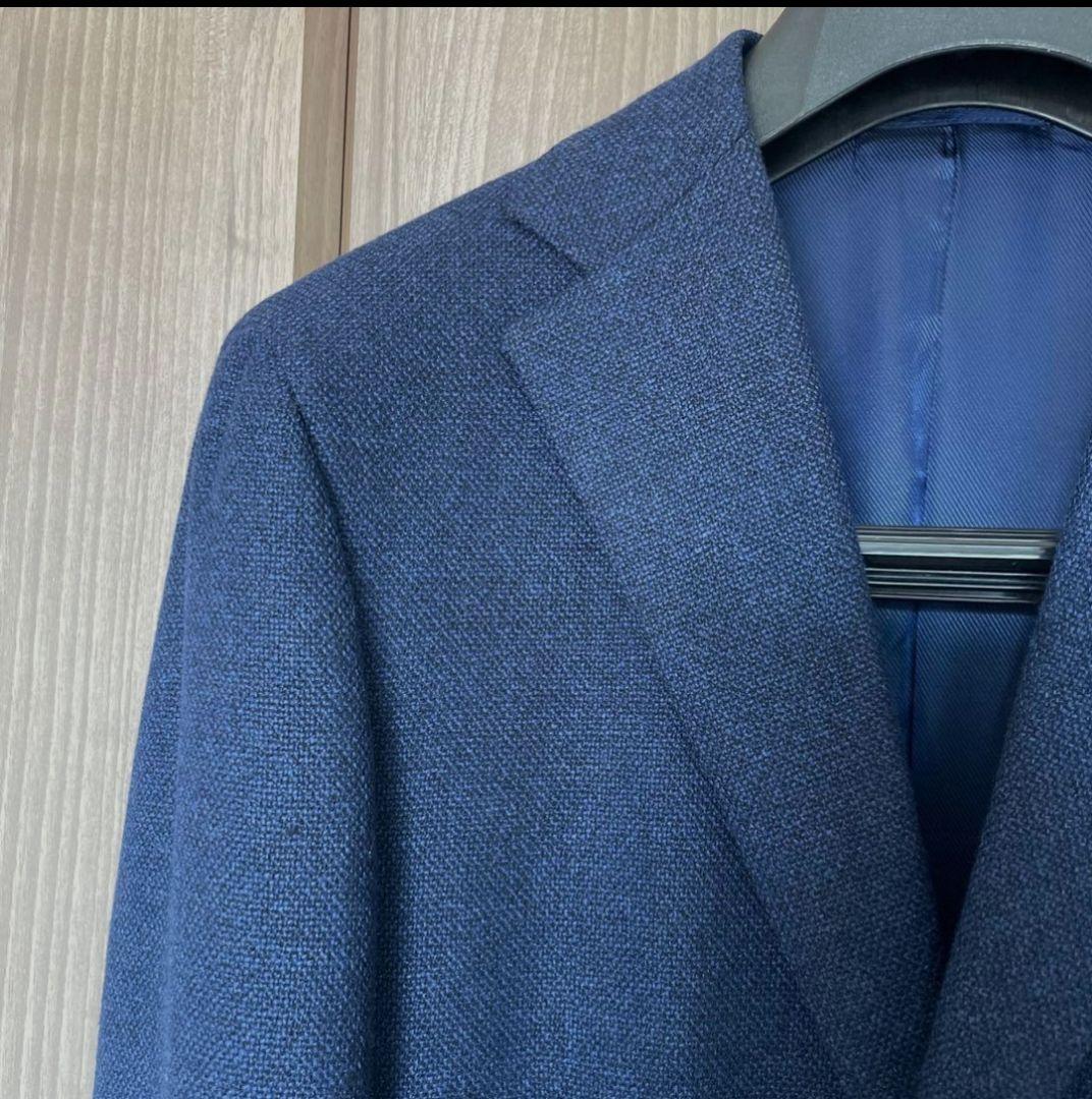 【極美品】ビームスFネイビー秋冬用 ウールジャケット