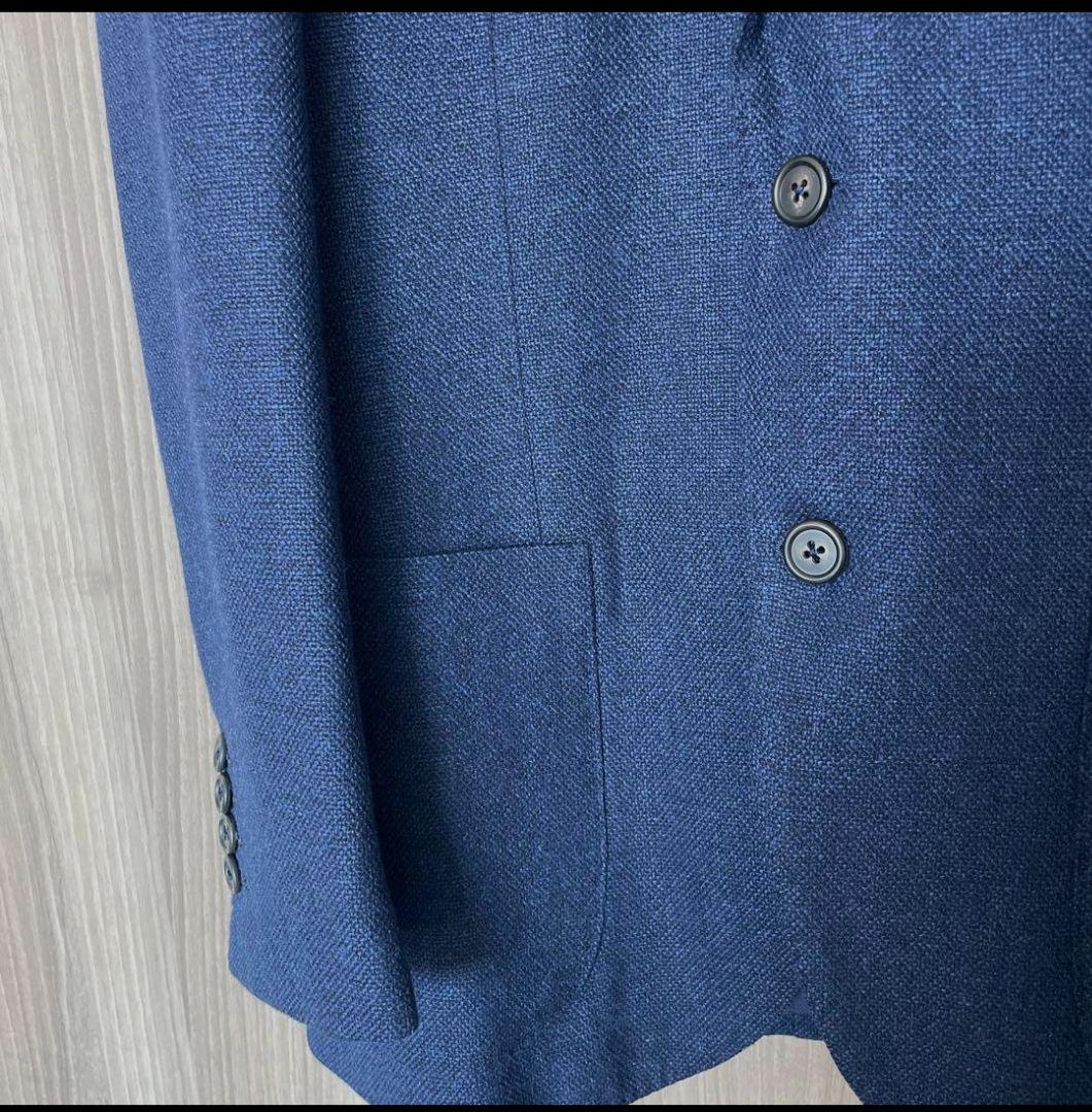 【極美品】ビームスFネイビー秋冬用 ウールジャケット