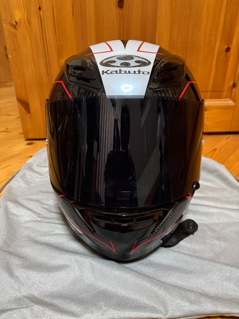Kabuto カーボン製フルフェイスヘルメット 多数おまけ付き！