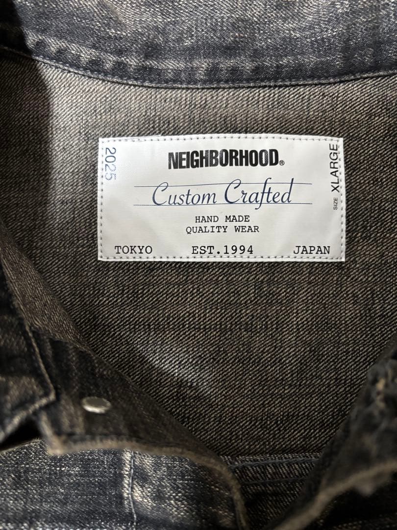 ジャケット・アウター neighborhood savage denim type-1 jacket