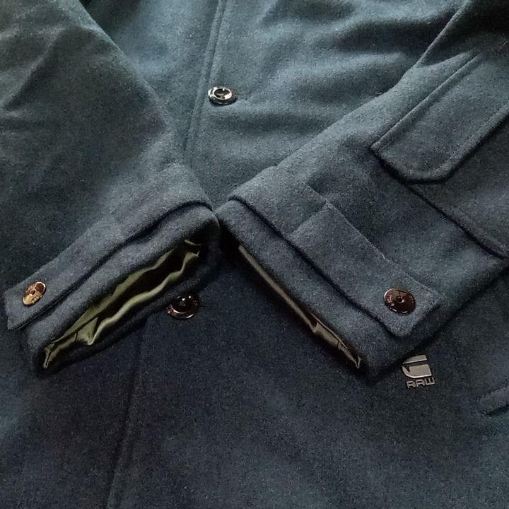 XXL 未使用 G-STAR RAW ジースターロウ ウール Aライン コート