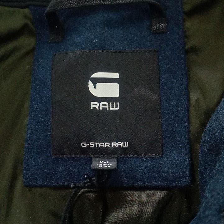 XXL 未使用 G-STAR RAW ジースターロウ ウール Aライン コート