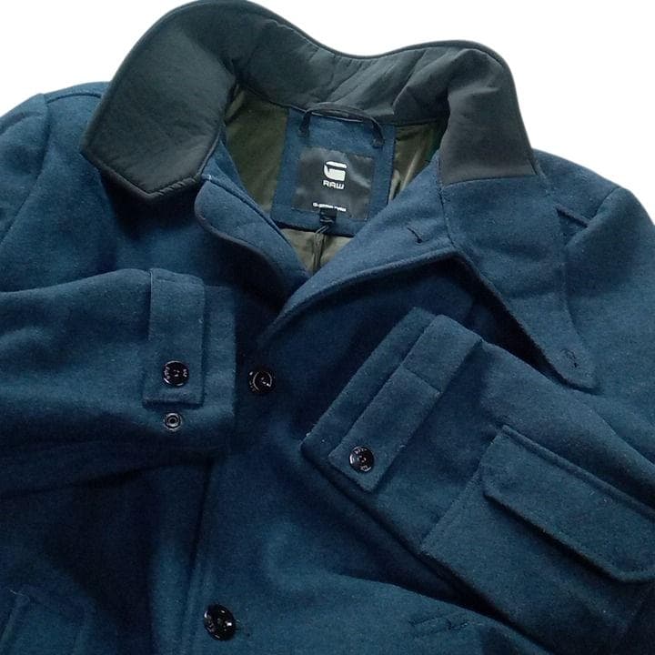 XXL 未使用 G-STAR RAW ジースターロウ ウール Aライン コート