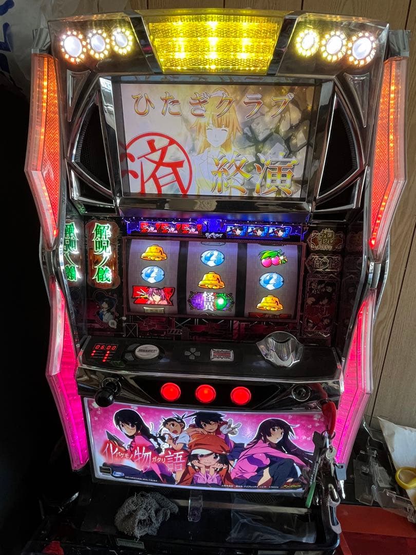 パチスロ実機　化物語 断捨離中さん