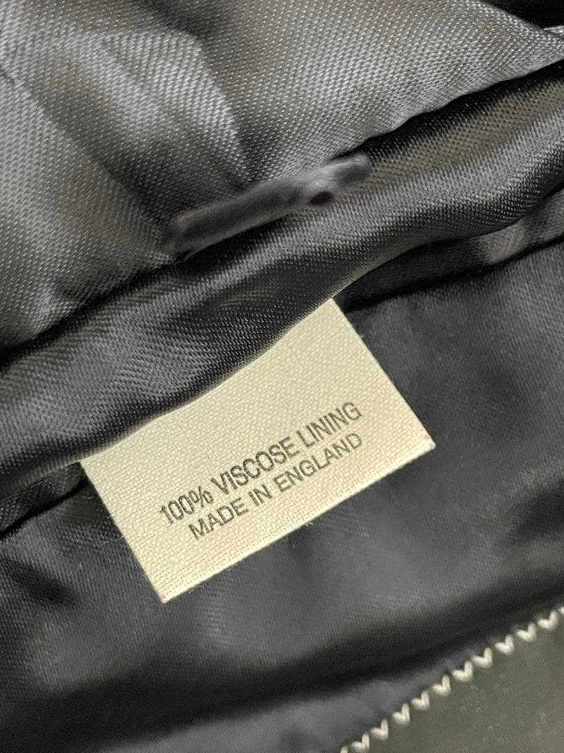 【サヴィル・ロウ】カシミヤ ダブルチェスターフィールドコート ネイビー