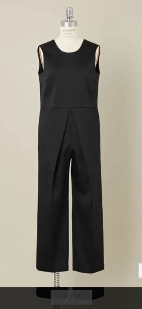 conte サテンノースリーブ オールインワン　辺見えみり　ユナイテッドアローズ