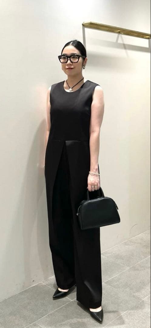 conte サテンノースリーブ オールインワン　辺見えみり　ユナイテッドアローズ