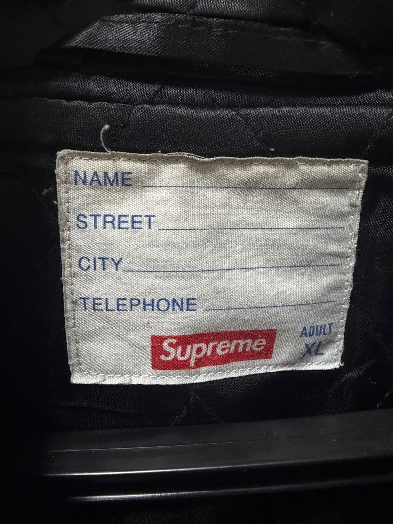 Supreme King Hooded Varsity Jacket スタジャン
