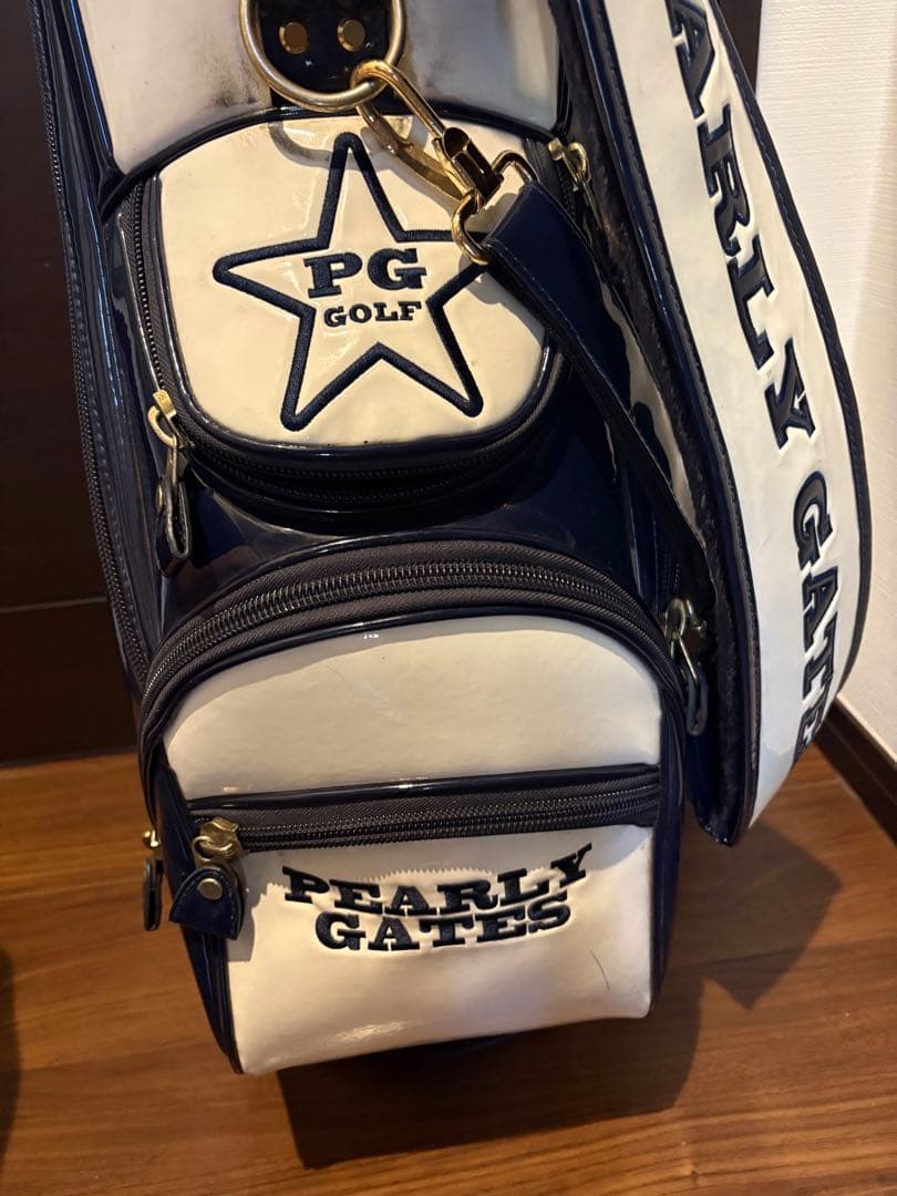 PEARLY GATES★パーリーゲイツ★エナメル★キャディバッグ★完売品★
