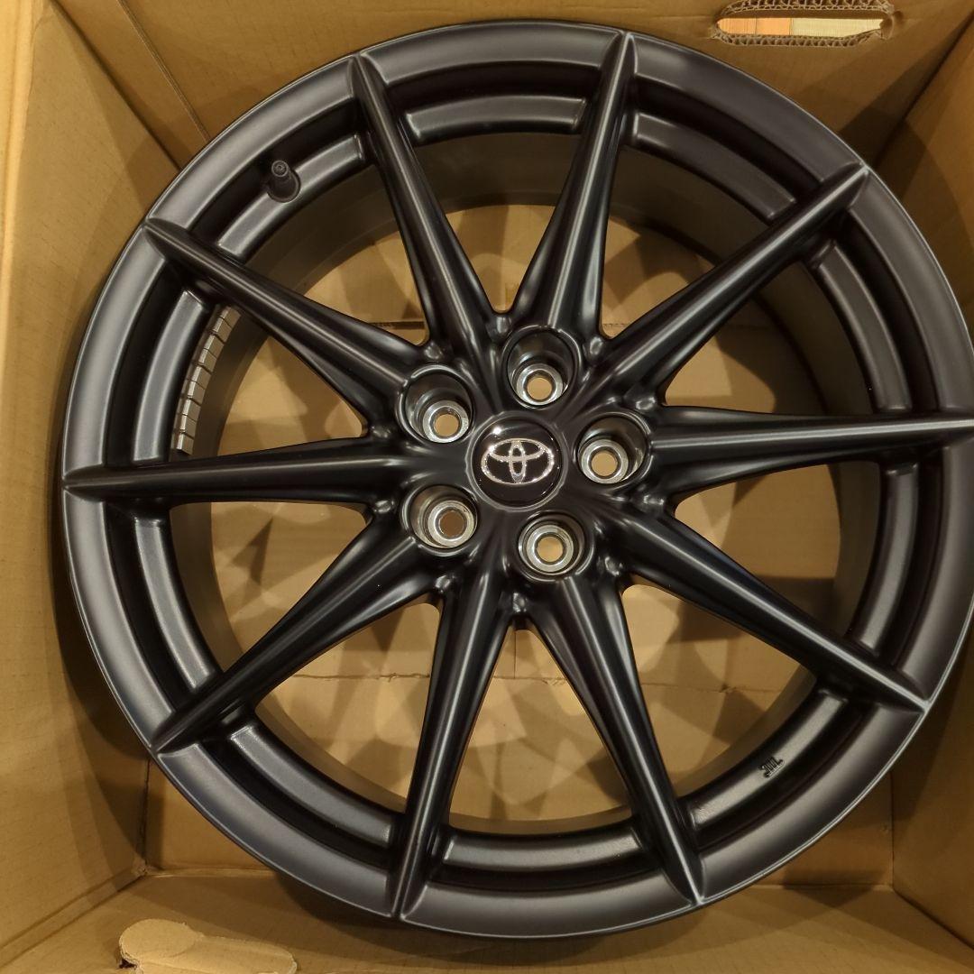 ②トヨタ GR86 RZ 純正 18インチ アルミホイール 4本