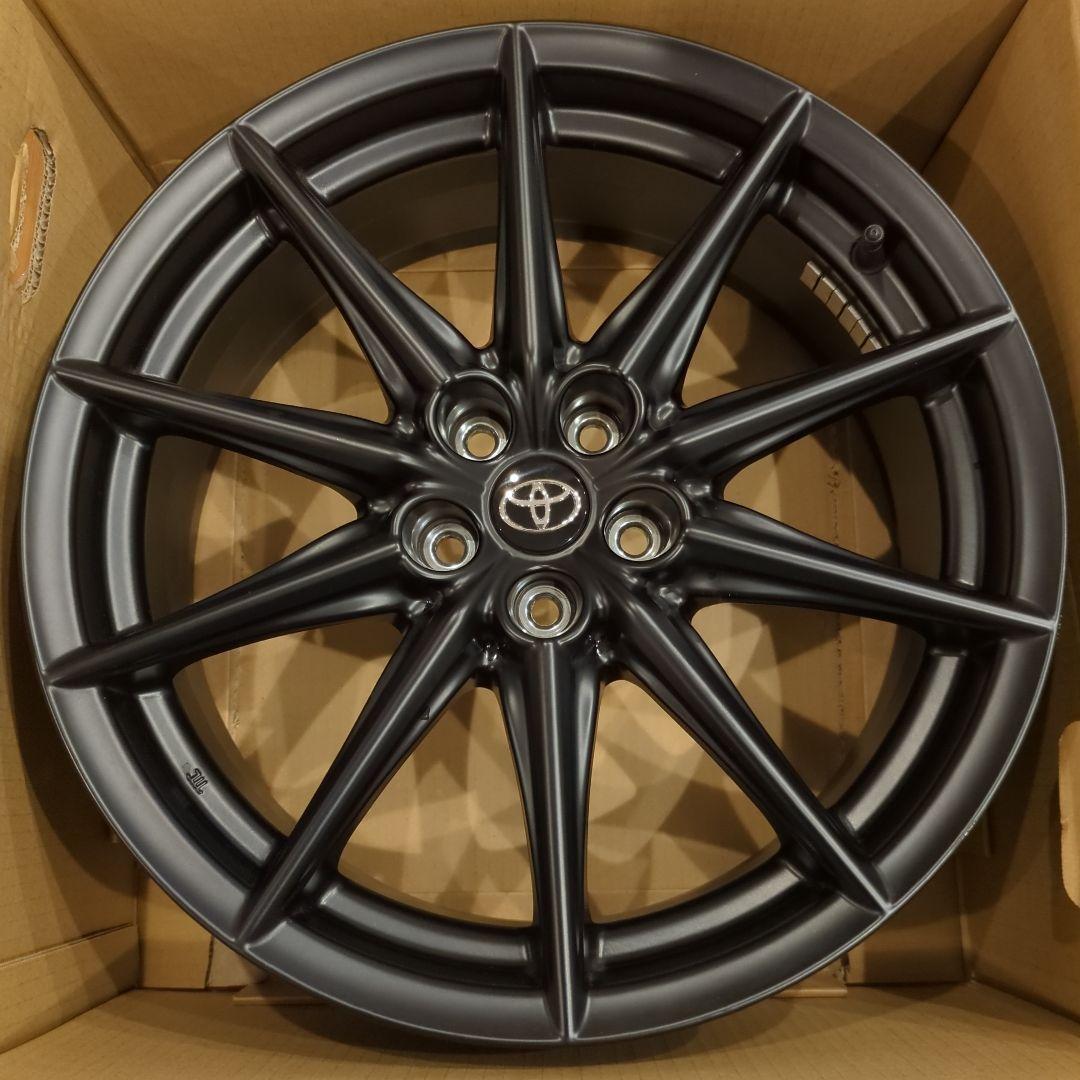 ②トヨタ GR86 RZ 純正 18インチ アルミホイール 4本