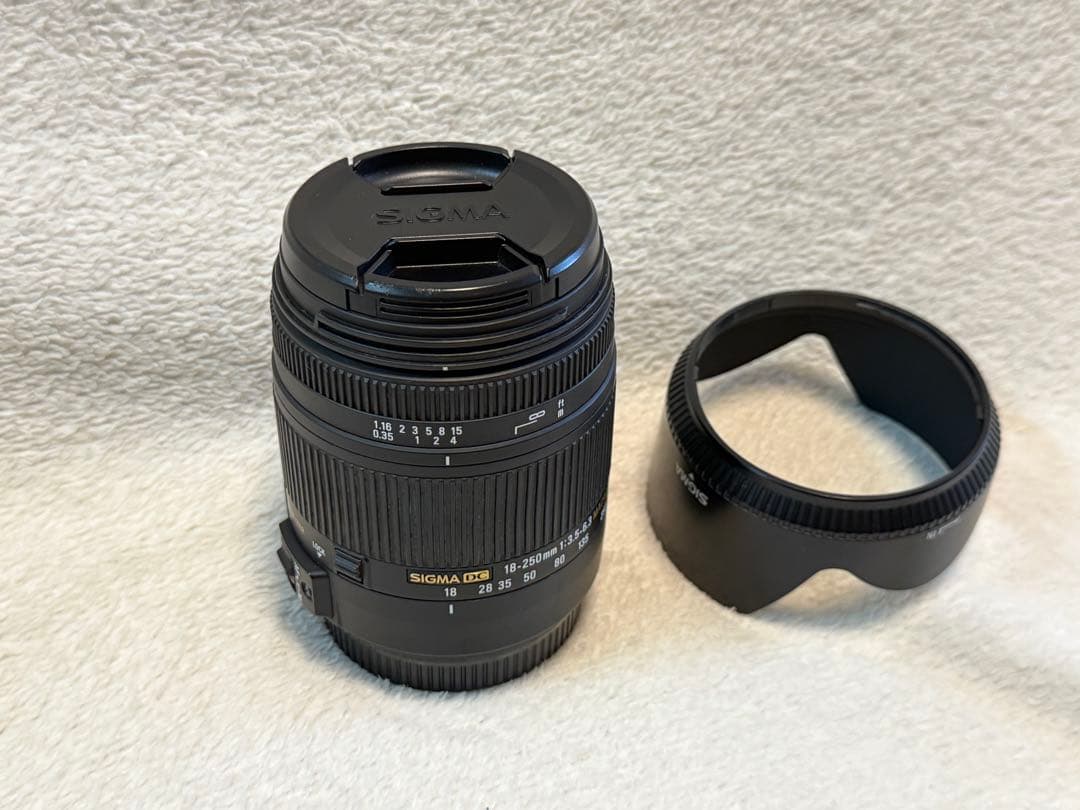 レンズ(ズーム) SIGMA 18-250mm F3.5-6.3 DC MACRO OS HSM