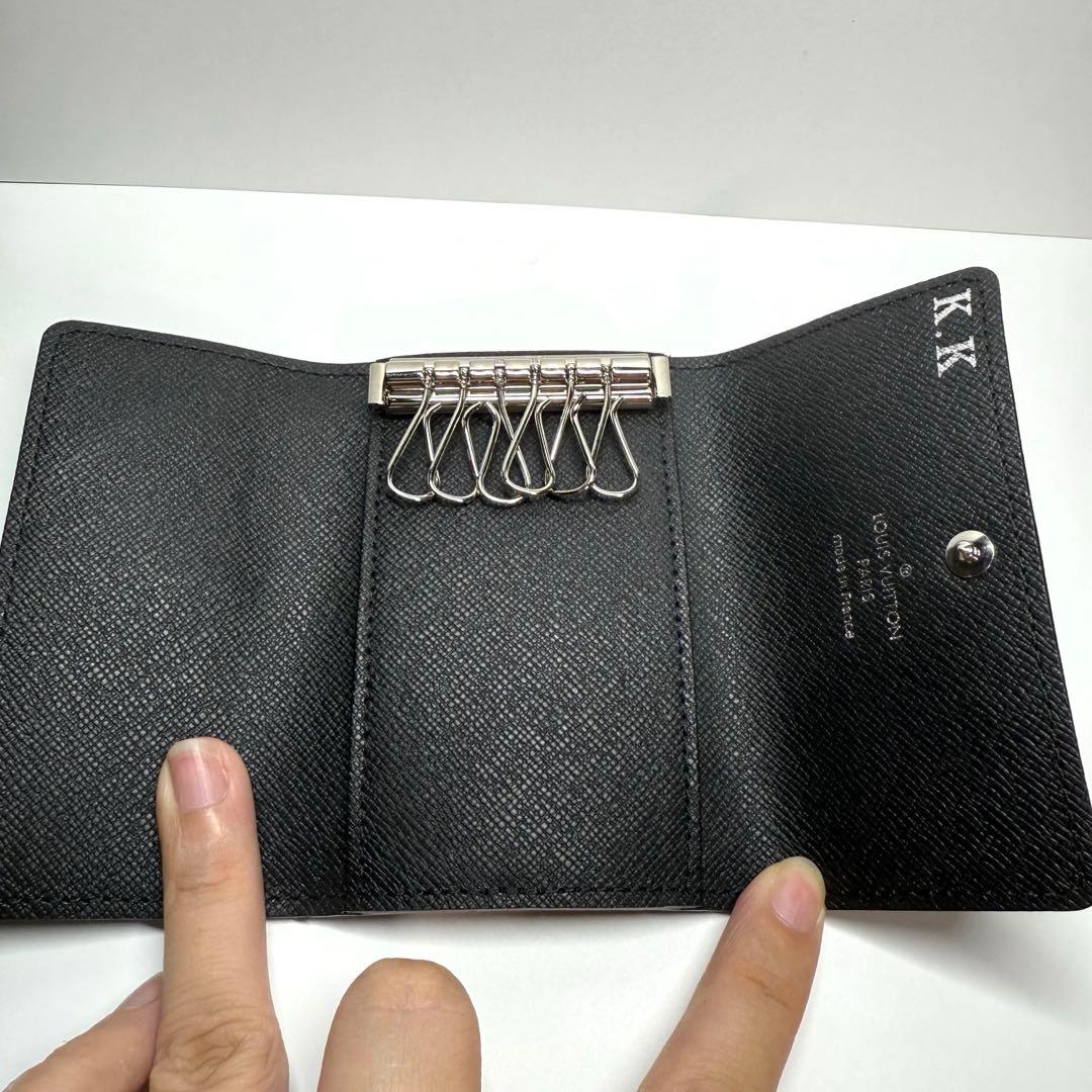 極美品✨【ルイヴィトン】ダミエグラフィット 6連キーケース ミュルティクレ