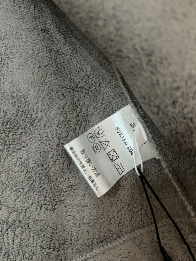 Lumier バック付きエコファーノーカラーコート　再値下げ