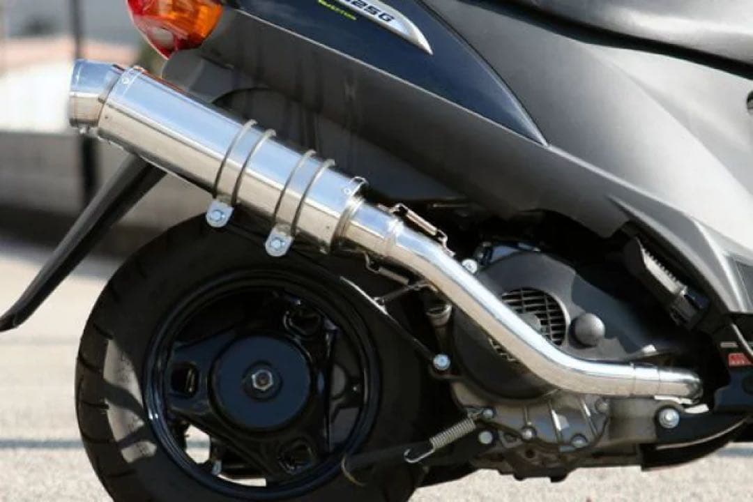 スズキ08 アドレスV125 CF46Aステンレス マフラーR300