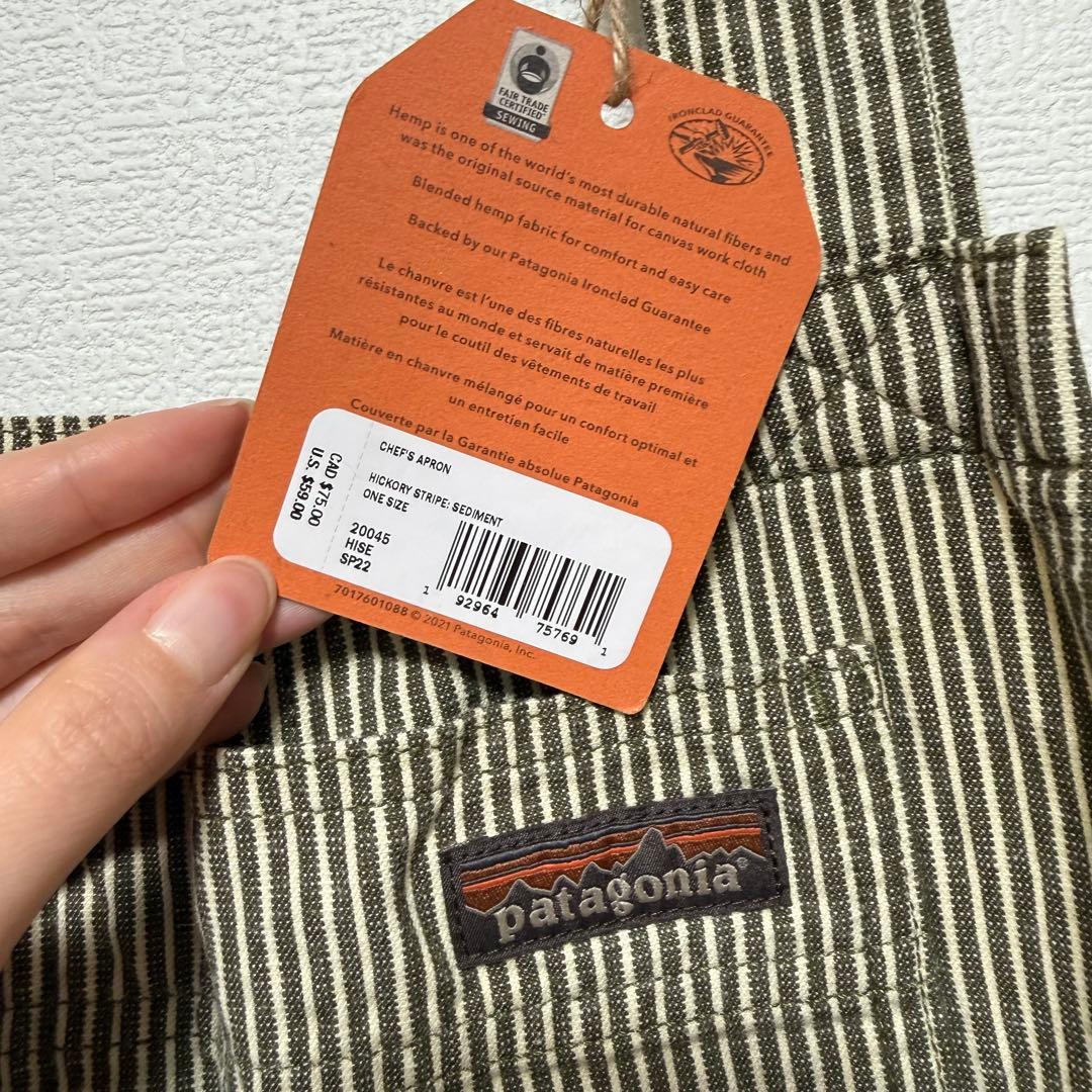 本日中限定価格 新品未使用品 パタゴニア エプロン フリーサイズ