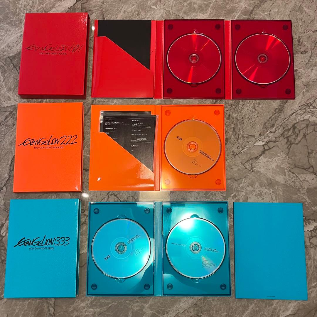 新世紀エヴァンゲリオン TV版 DVD & 新旧劇場版：序、破、Q ノベルティ付