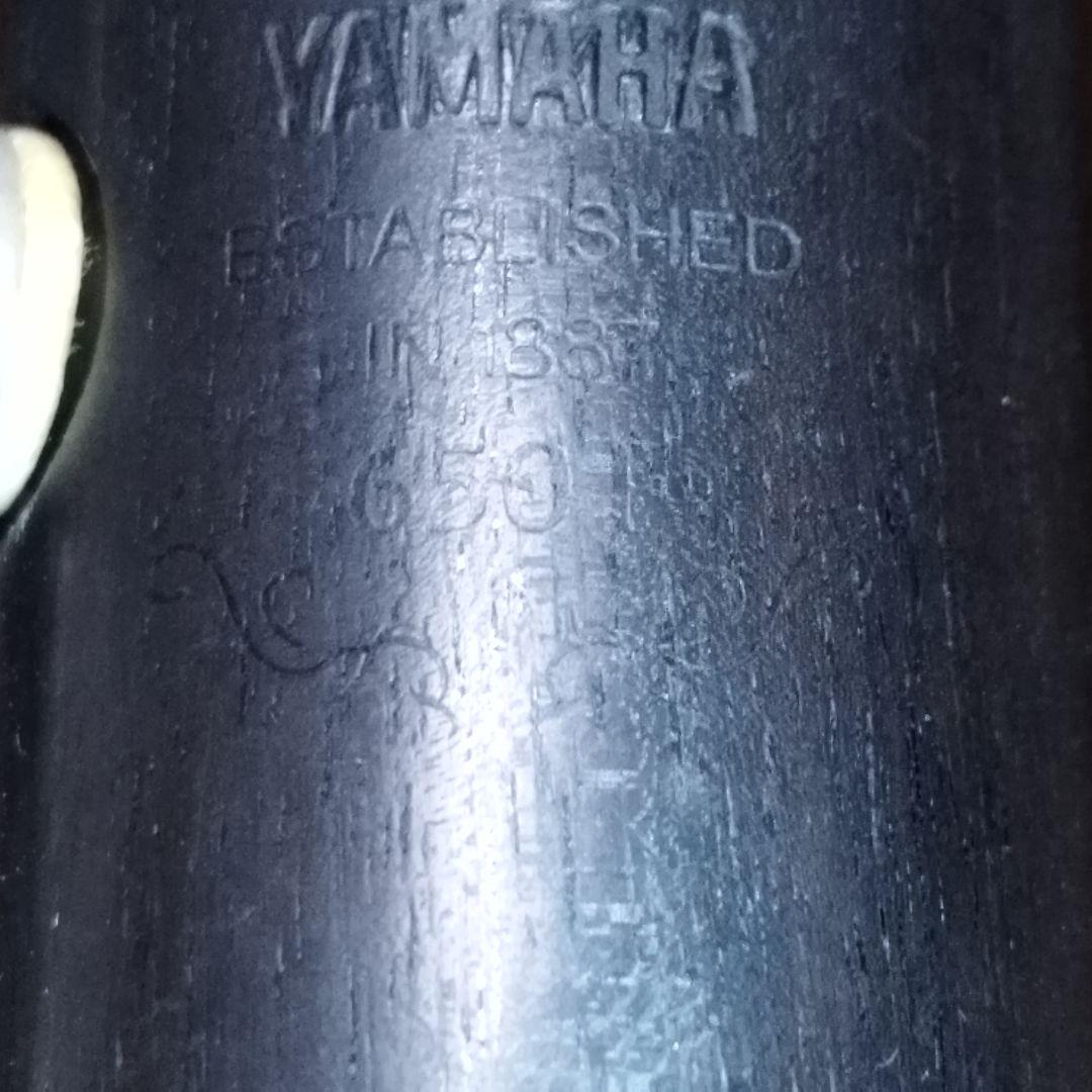 YAMAHA　B♭クラリネット　YCL-650F ケース付属