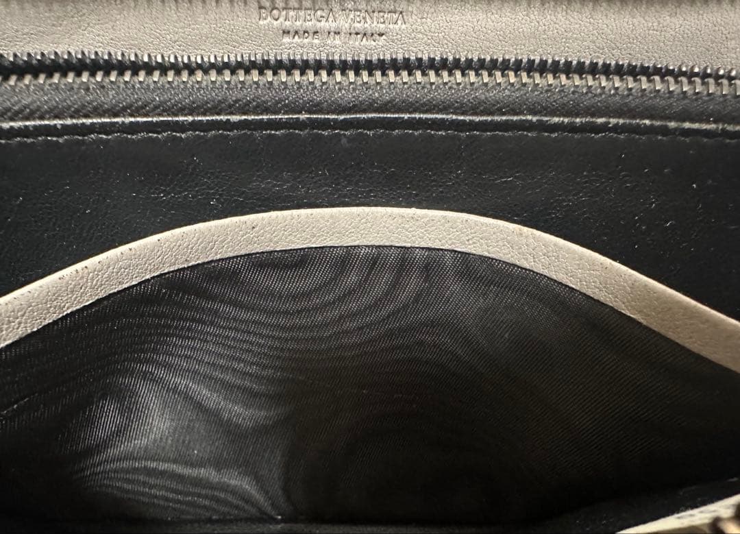 【本体のみ】ボッテガヴェネタ ラウンドファスナー/ラム/黒/1️⃣✨✨✨