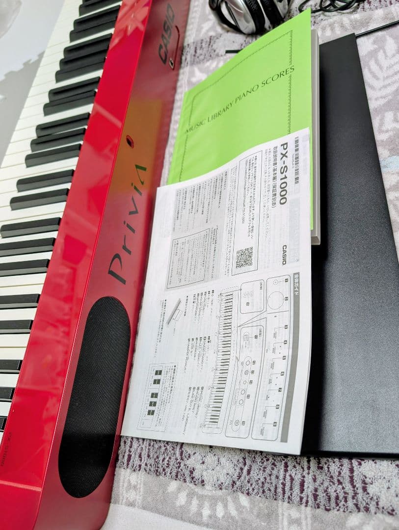 hinaCASIO PriviA PX-S1000 赤 電子ピアノ