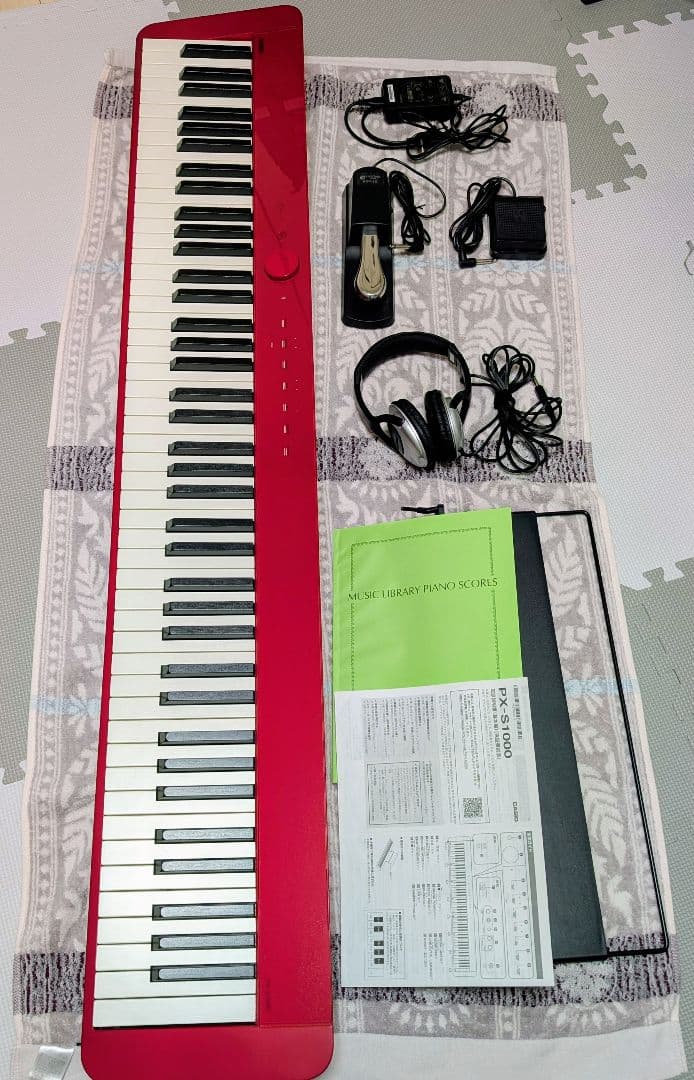 hinaCASIO PriviA PX-S1000 赤 電子ピアノ