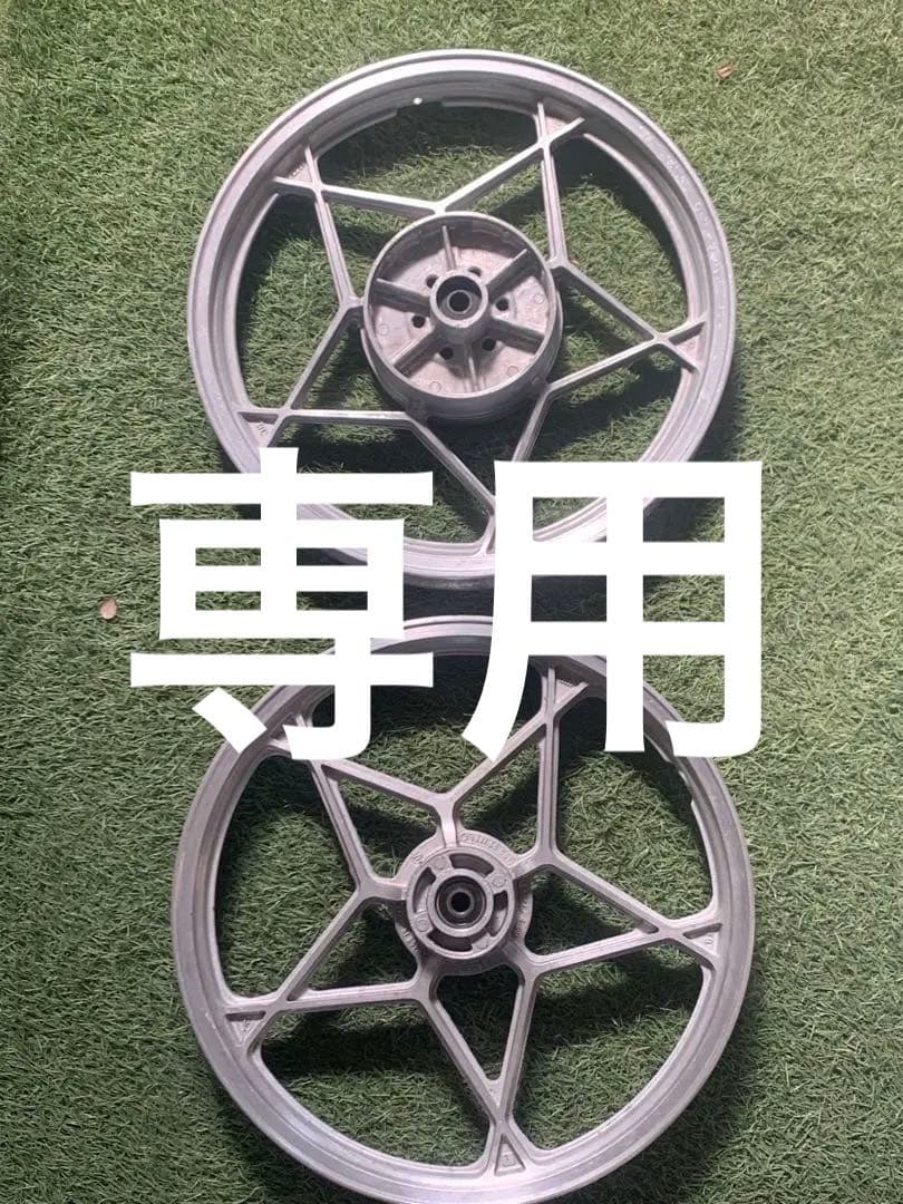 送料込み　GS400 ホイール　前後　スズキ