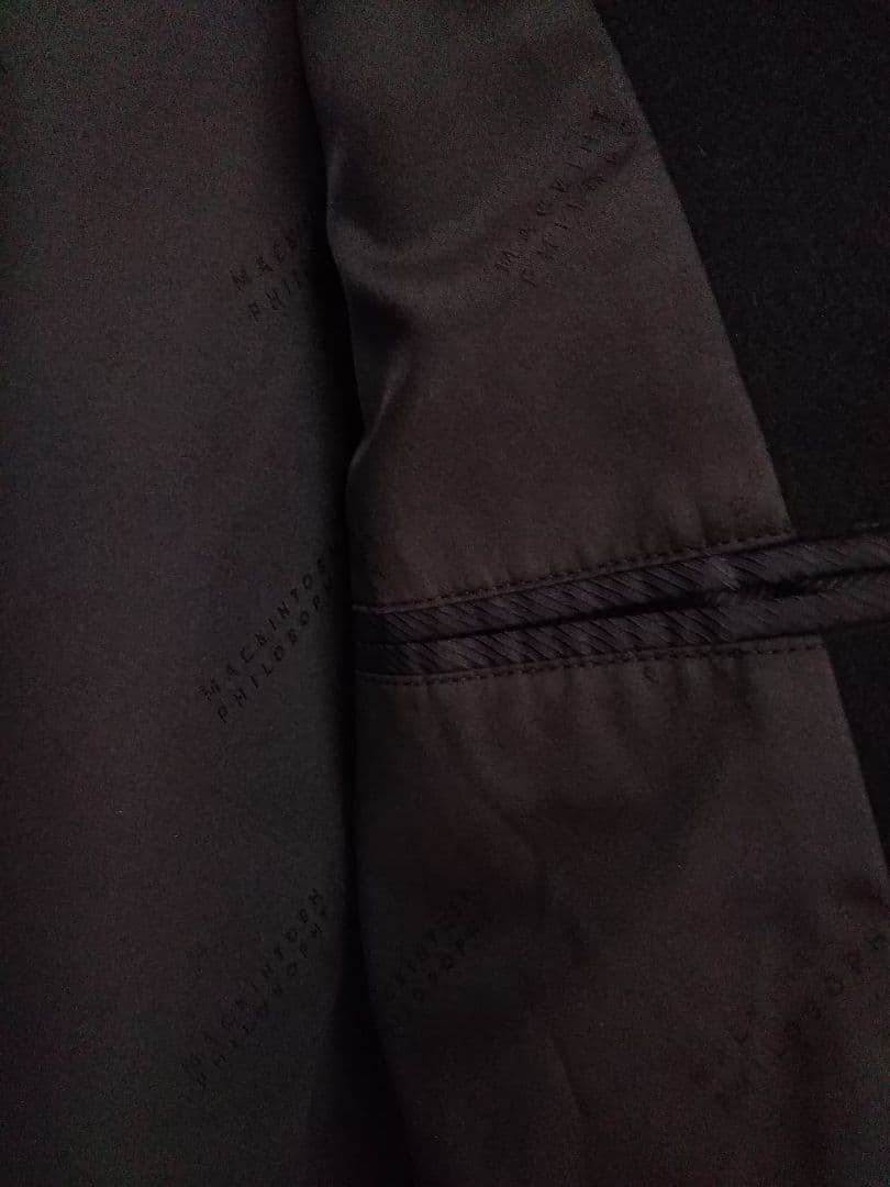 MACKINTOSH PHILOSOPHY / カシミヤ混 ウールコート