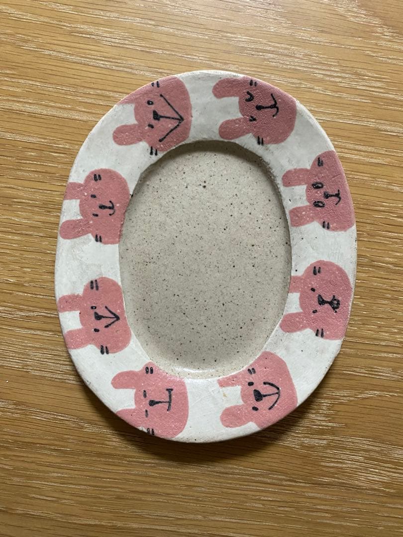 新品未使用　岡村友太郎さん　プレート平皿　食器　作家器　陶器