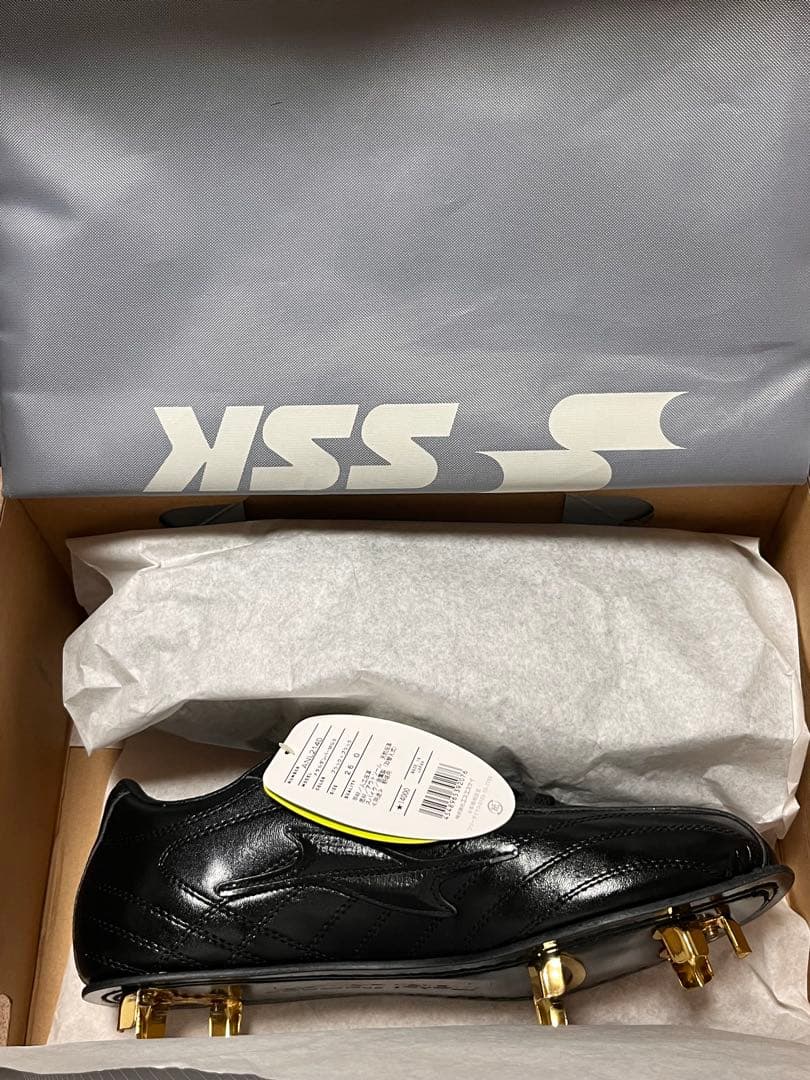 新品 日本製 SSK 野球スパイク 27.0cm 革底 MG9 ANL2140