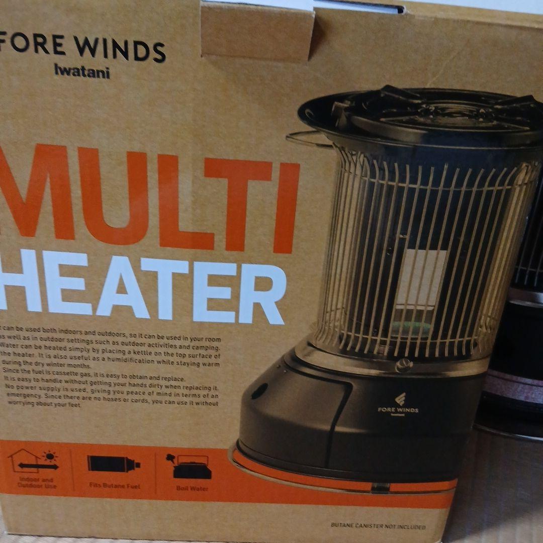 Iwatani FORE WINDS 丸暖カセットガスストーブ