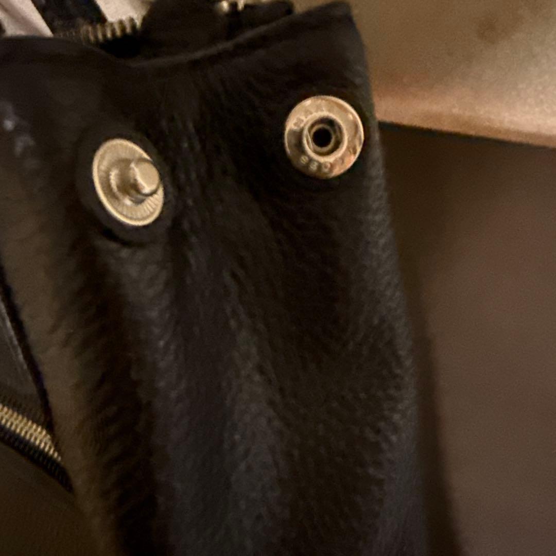 MARC JACOBS マークジェイコブス　レザー　2way バッグ　ブラック