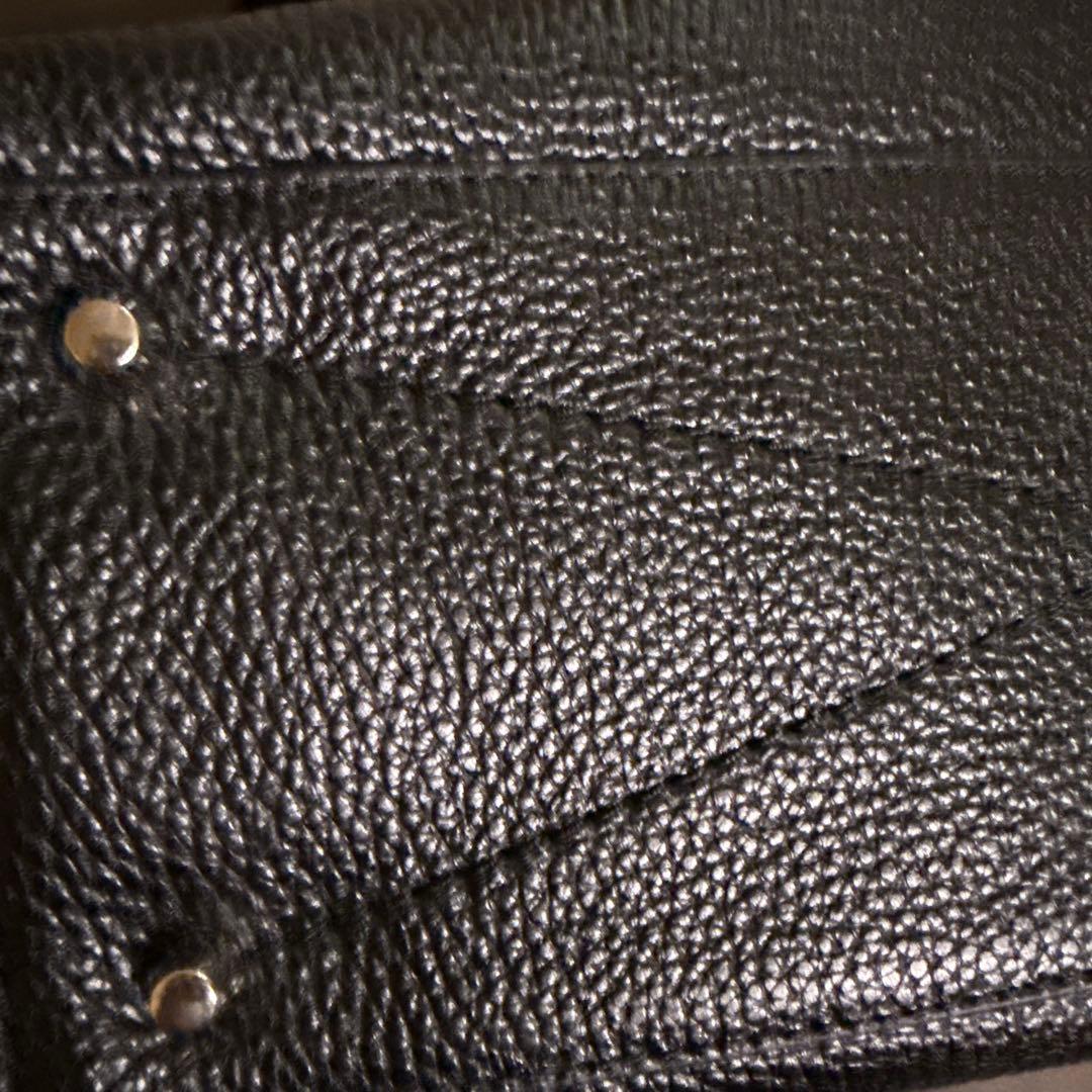 MARC JACOBS マークジェイコブス　レザー　2way バッグ　ブラック