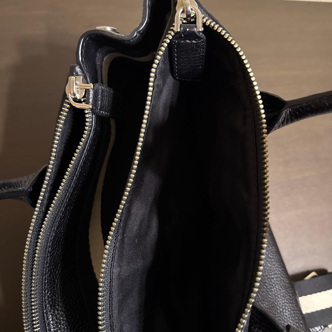 MARC JACOBS マークジェイコブス　レザー　2way バッグ　ブラック