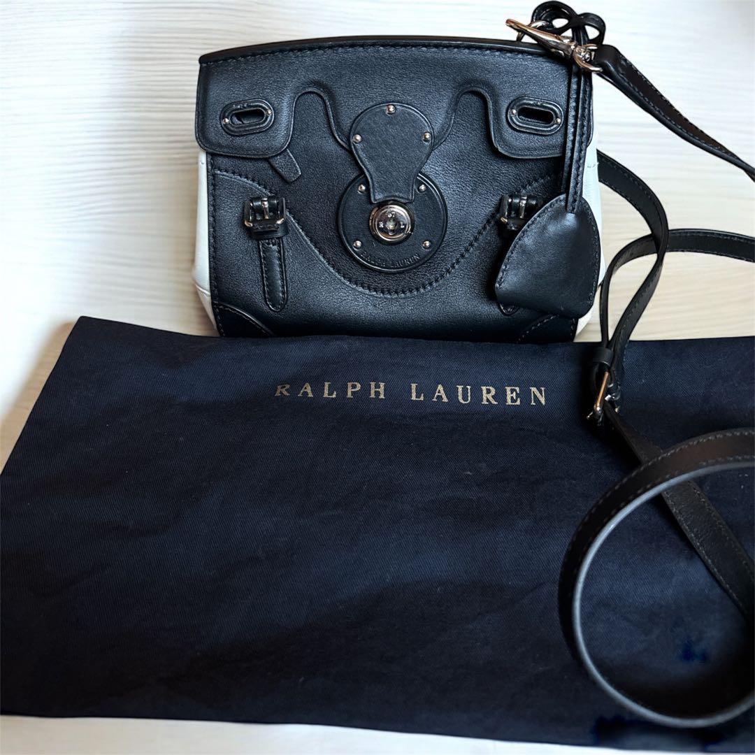 Ralph Lauren リッキーショルダーバッグ　※鍵あきました　美品