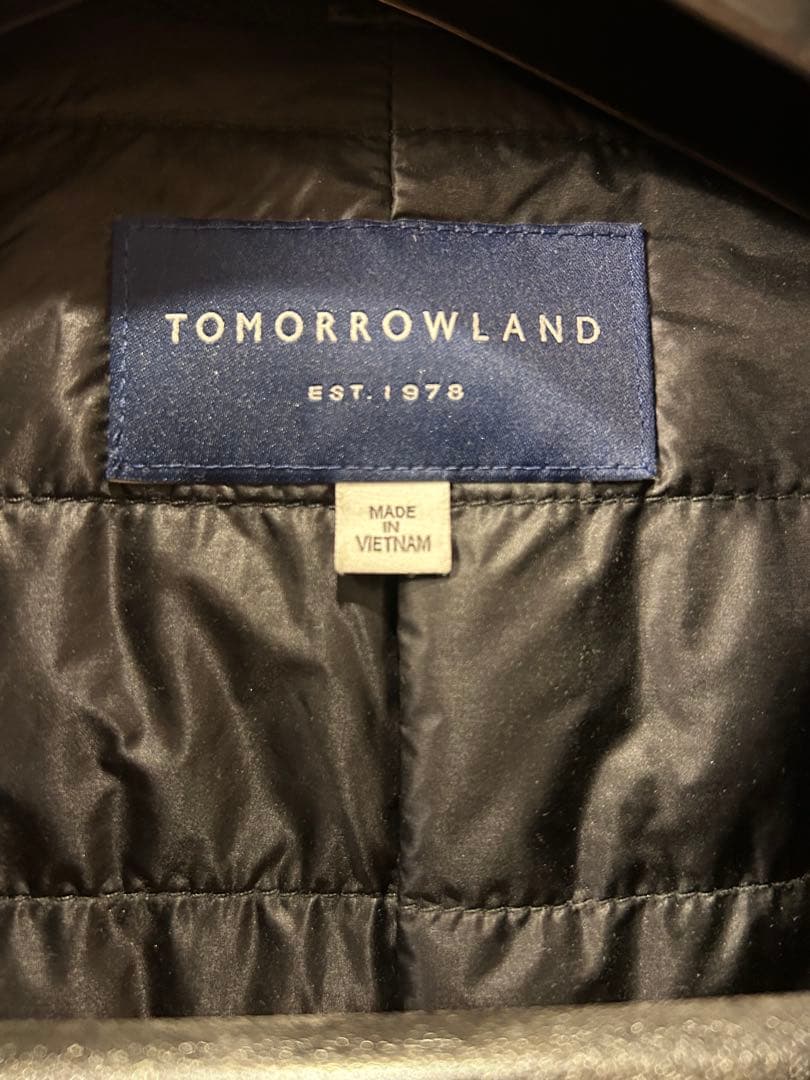 haru濃紺ウール チェスターコート