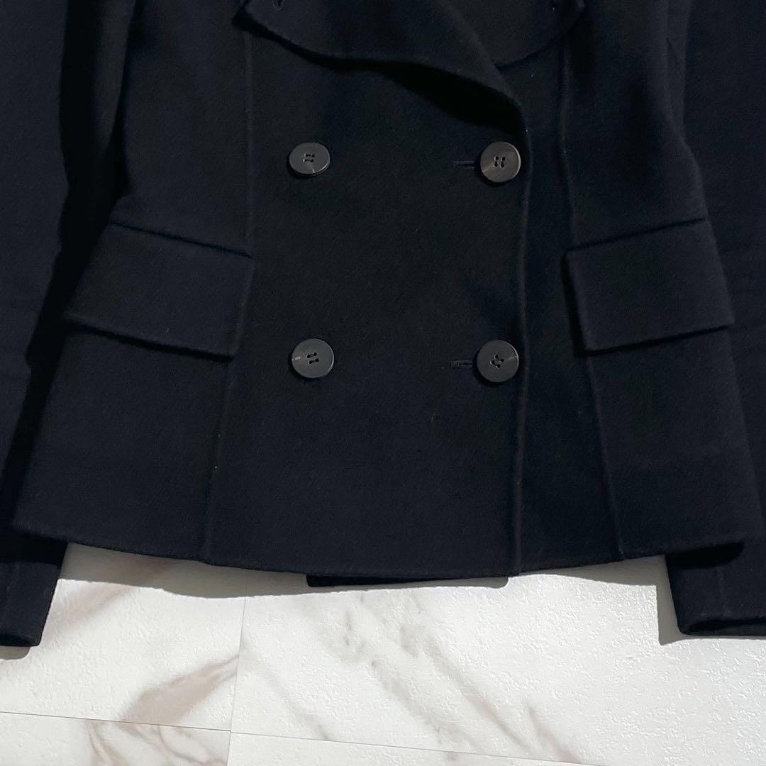 美品♡FOXEY フォクシー　カシミヤ90ダブルフェイス　ミドル丈コート　42