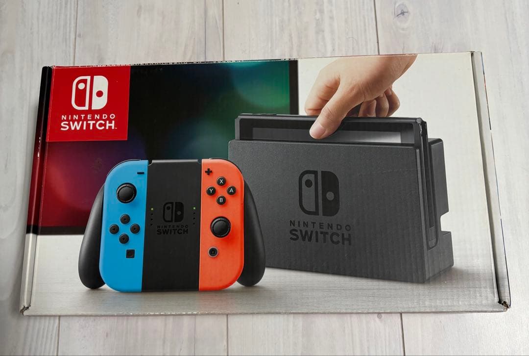 【ジャンク】Nintendo Switch ネオンブルー/ネオンレッド 本体