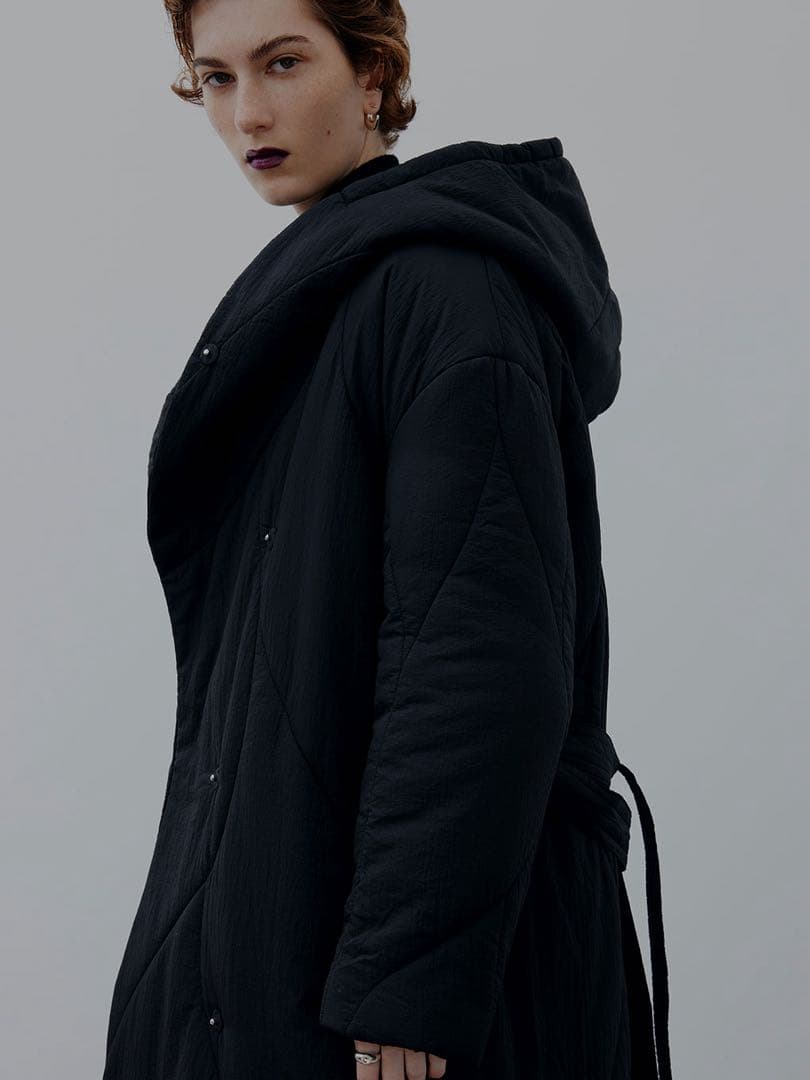 ジャケット・アウター AMERI | WAVE STITCH HEAT POLAK LONG COAT