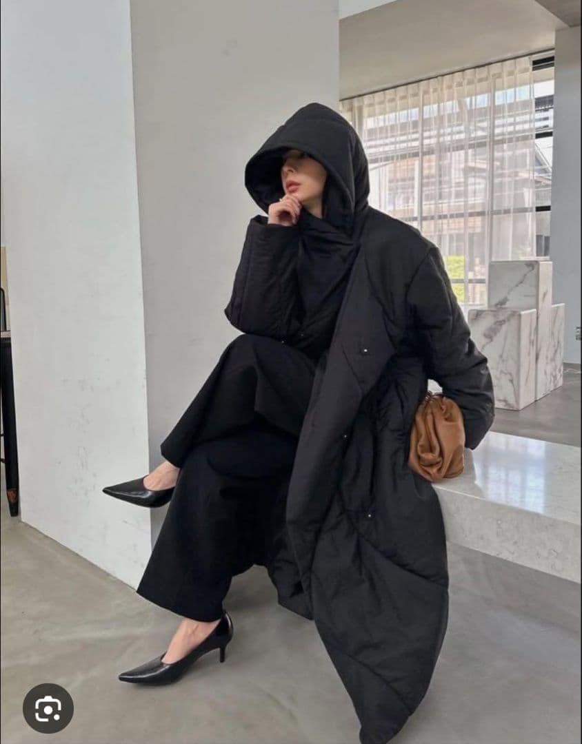 ジャケット・アウター AMERI | WAVE STITCH HEAT POLAK LONG COAT