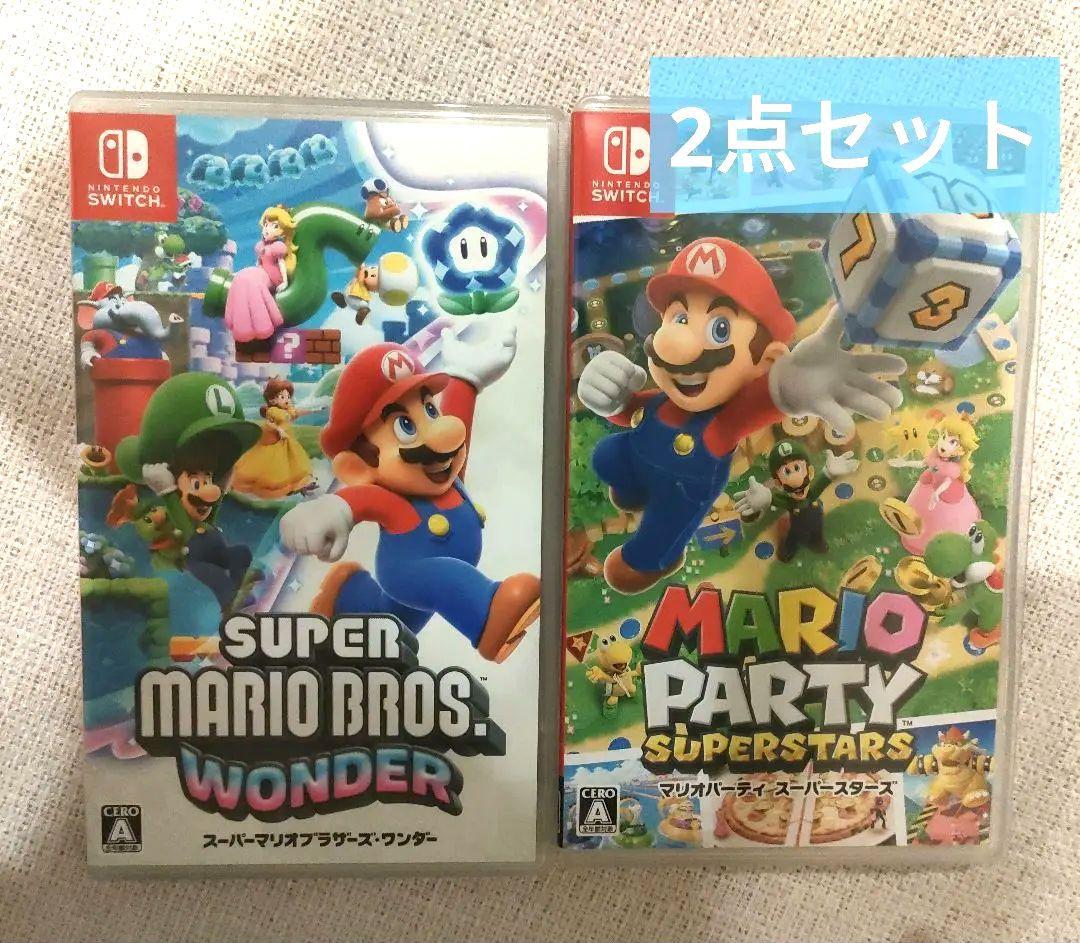 【2点】スーパーマリオブラザーズ ワンダー & マリオパーティ スーパースターズ