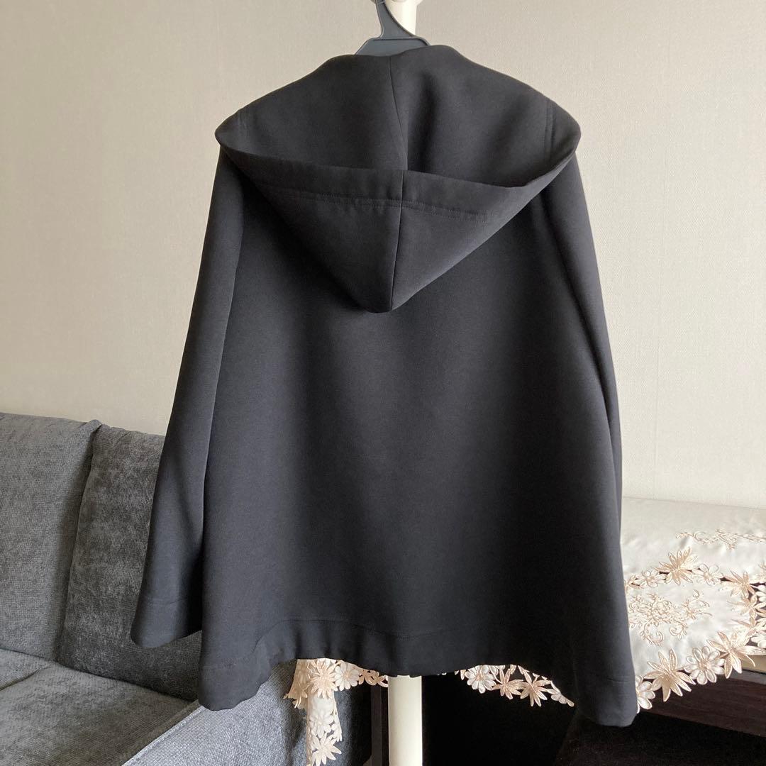 エムプルミエ ❤︎ トリプルクロスフーディショートコート 36