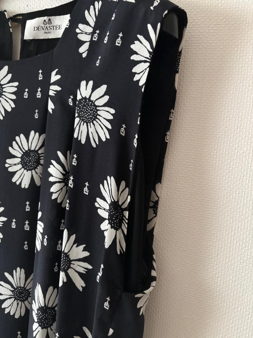 ran！ DEVASTEE　シルクチュニック（フランス製）ノースリーブ