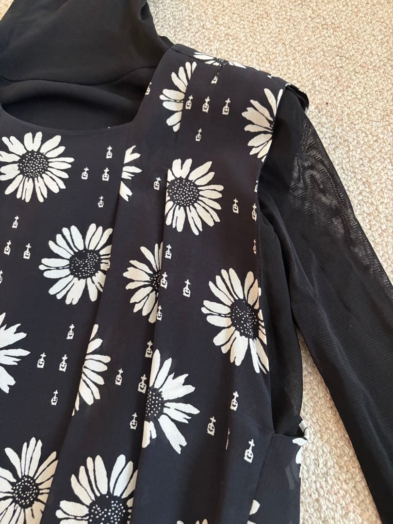 ran！ DEVASTEE　シルクチュニック（フランス製）ノースリーブ