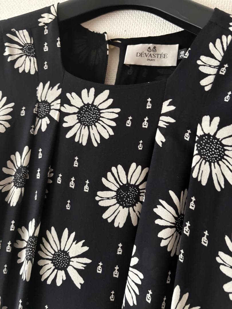 ran！ DEVASTEE　シルクチュニック（フランス製）ノースリーブ